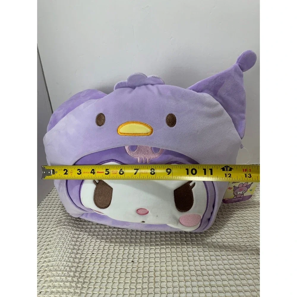 Kuromi Plush Pail Bag Hello Kitty and Friends Collection Purple NEW‎